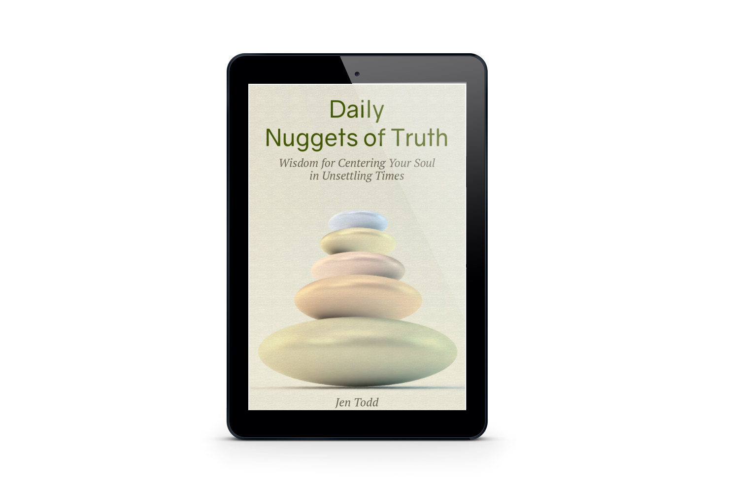 Daily Nuggets of truth - book preview on tablet